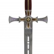 Espada Templaria Damasquinada. Marto